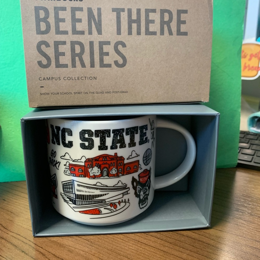 NC State Wolfpack Been There Series Campus Coffee Mug NIB